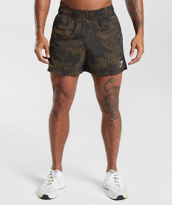 Pánské Šortky Gymshark Sportovní 5" Žluté | CZ 2843KOR